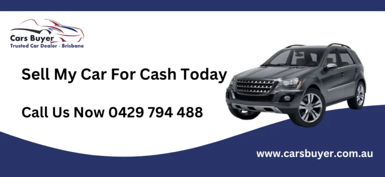 Sell my Car for Cash Today