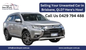 Selling your unwanted car in Brisbane and QLD