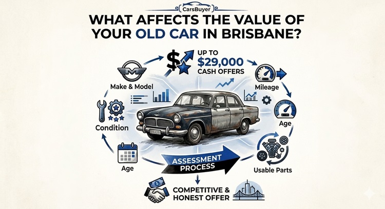 What Affects the Value of Your Old Car in Brisbane?