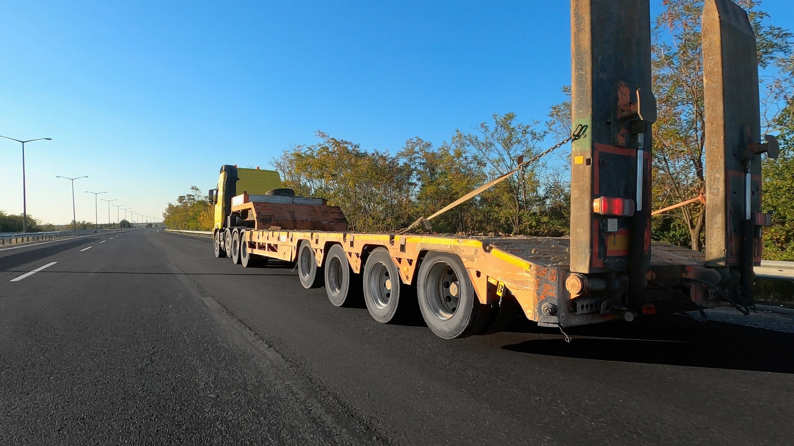 Tow truck collecting a vehicle for removal